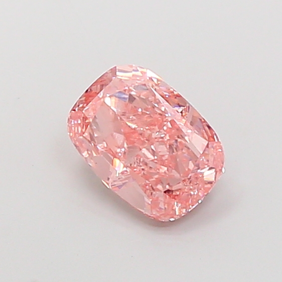 2.49 ct Pink (Vivid) VS1 Cushion lab-grown diamond