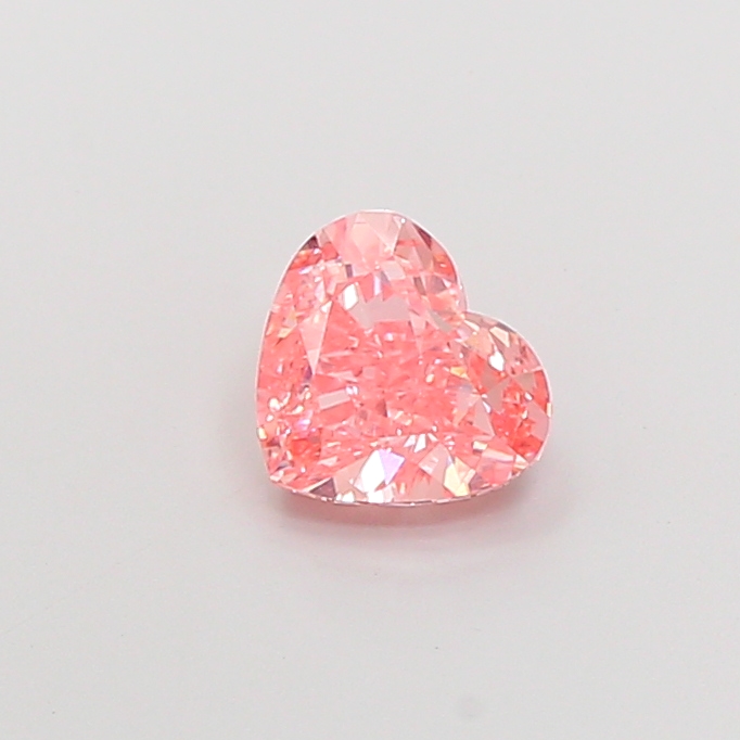 2.02 ct Pink (Vivid) VVS2 Heart Modified lab-grown diamond