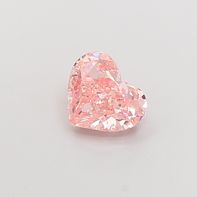 2.08 ct Pink (Vivid) VVS2 Heart Modified lab-grown diamond
