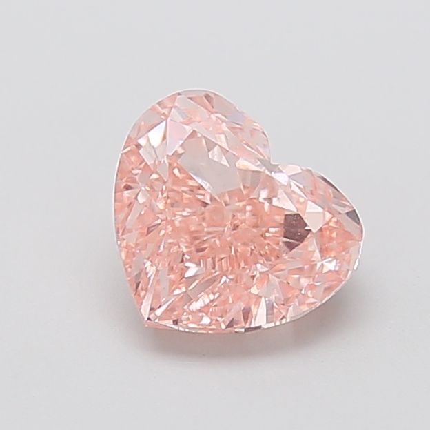2.00 ct Pink (Intense) VS1 Heart Modified lab-grown diamond