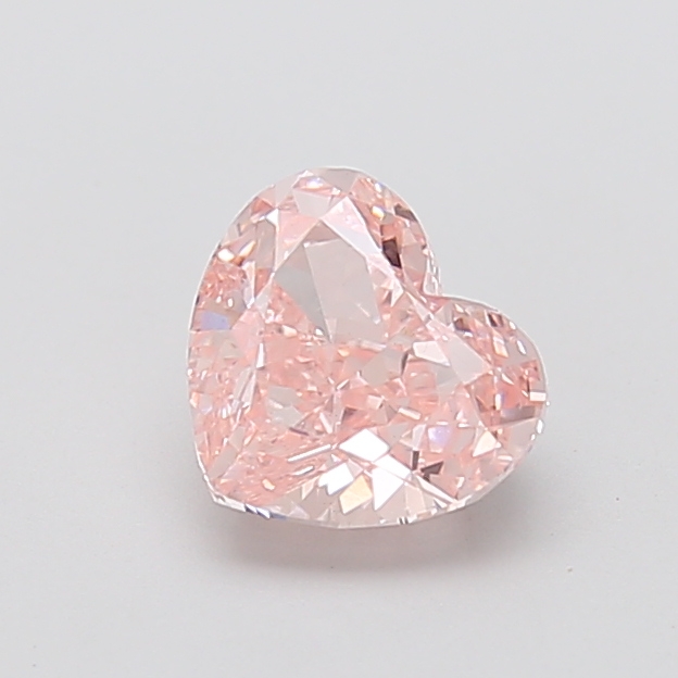 1.65 ct Pink (Intense) VS1 Heart Modified lab-grown diamond