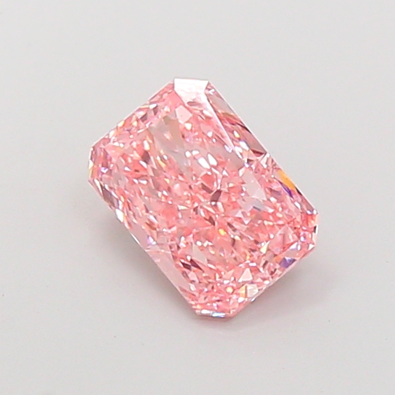 2.40 ct Pink (Vivid) VVS2 Radiant lab-grown diamond