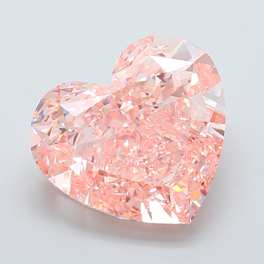 20.09 ct Heart Fancy Intense Pink Lab-Grown Diamond