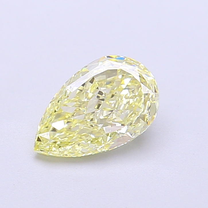 1.00 ct Pear Fancy Intense Yellow Lab-Grown Diamond