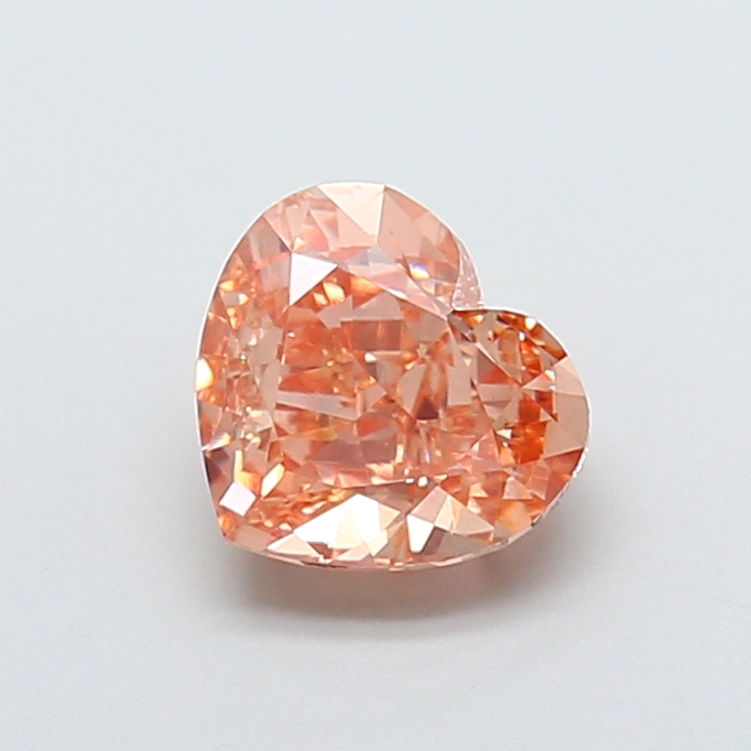 2.03 ct Pink (Intense) VS1 Heart Modified lab-grown diamond