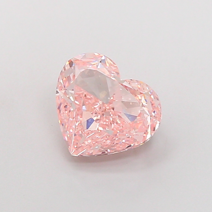 3.00 ct Heart Fancy Intense Pink Lab-Grown Diamond