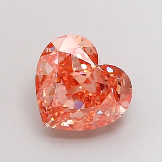 2.32 ct Brown (Fancy) VS1 Heart Modified lab-grown diamond