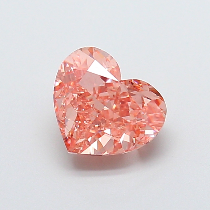 2.12 ct Brown (Fancy) VS2 Heart Modified lab-grown diamond