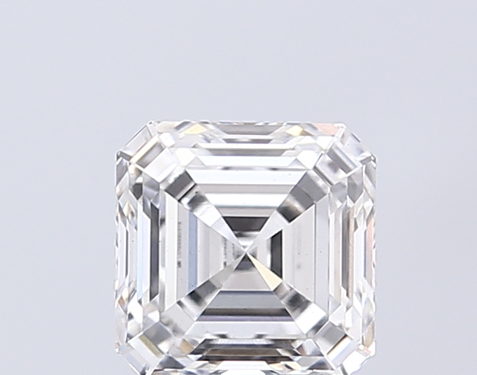 1.83 ct E VS1 Asscher lab-grown diamond