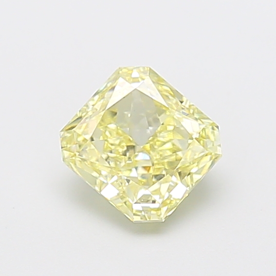 1.10 ct Yellow (Light) VS1 Radiant lab-grown diamond