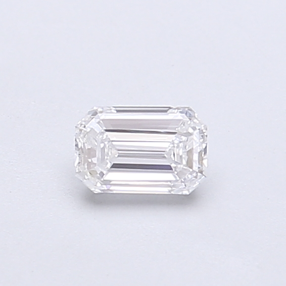 Actual 0.28 carat D Emerald lab-grown diamond