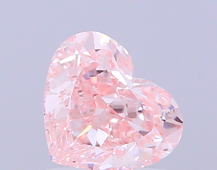 1.77 ct Pink (Intense) VS1 Heart Modified lab-grown diamond