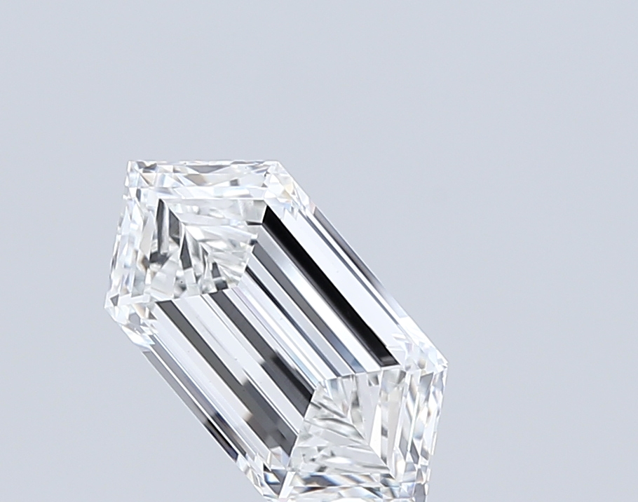 5.21 carat Hexagon diamond