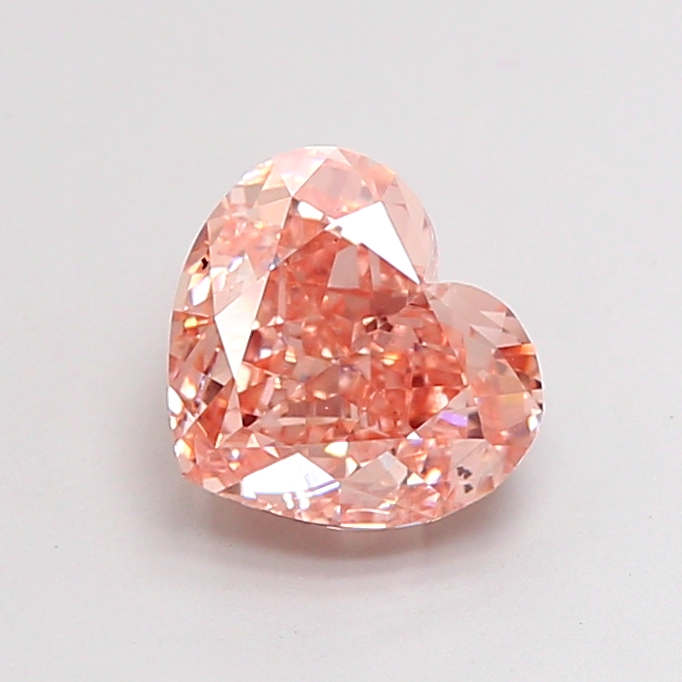 1.74 ct Pink (Intense) VS2 Heart Modified lab-grown diamond