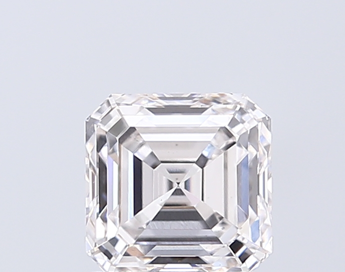 1.82 ct F VS2 Asscher lab-grown diamond