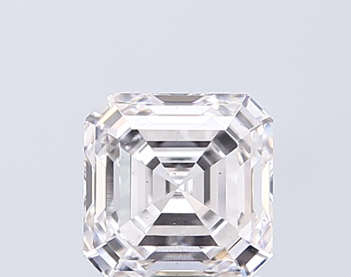 1.86 ct F VS2 Asscher lab-grown diamond