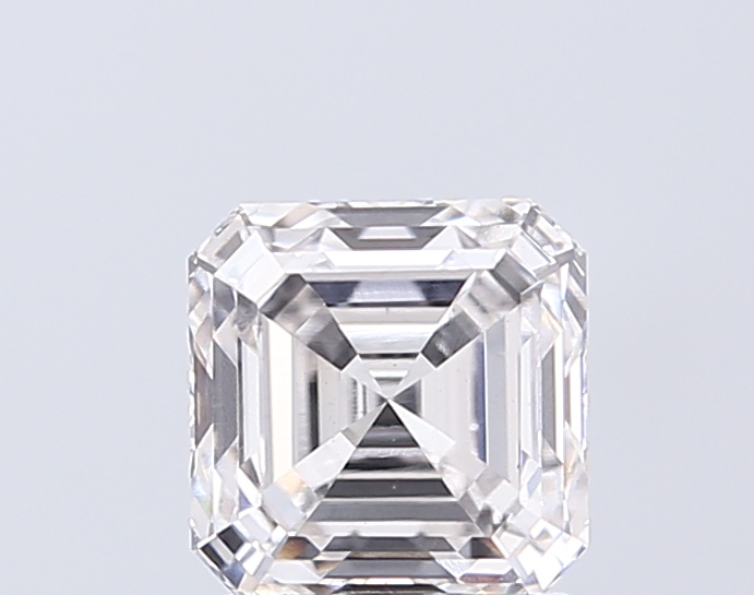 1.83 ct F VS2 Asscher lab-grown diamond