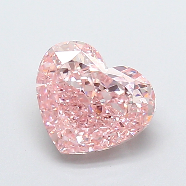 2.01 ct Heart Fancy Intense Pink Lab-Grown Diamond