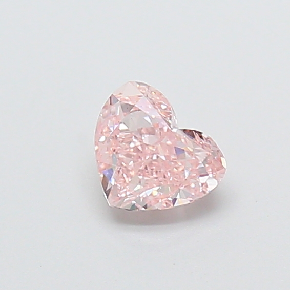 0.47 ct Pink (Fancy) VS1 Heart Modified lab-grown diamond