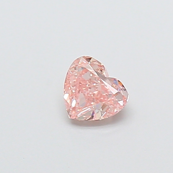0.29 ct Pink (Intense) VS2 Heart Modified lab-grown diamond
