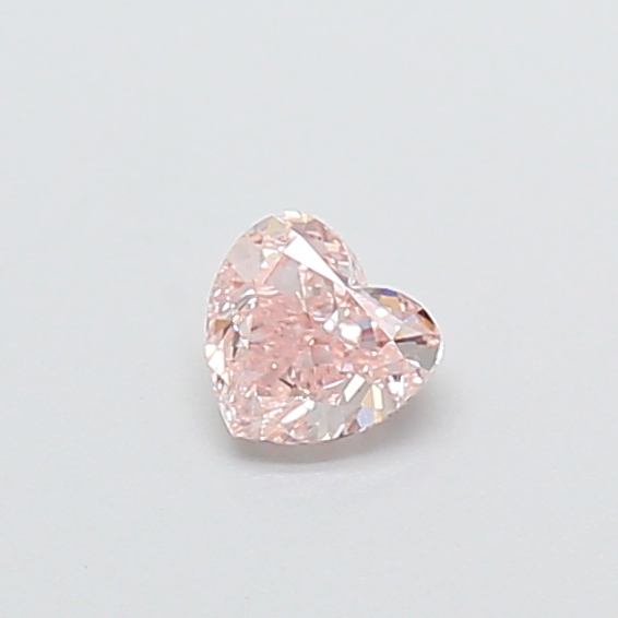 0.28 ct Brown (Light) VS1 Heart Modified lab-grown diamond