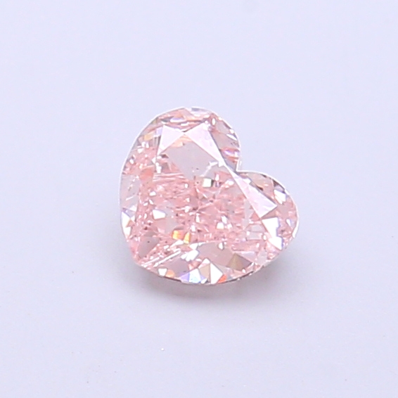 0.44 ct Pink (Fancy) VS2 Heart Modified lab-grown diamond