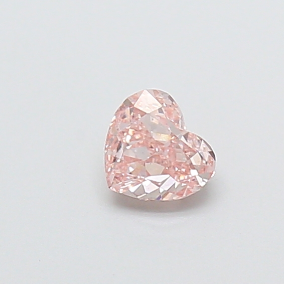 0.32 ct Pink (Light) VS1 Heart Modified lab-grown diamond