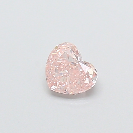 0.31 ct Pink (Light) VS1 Heart Modified lab-grown diamond