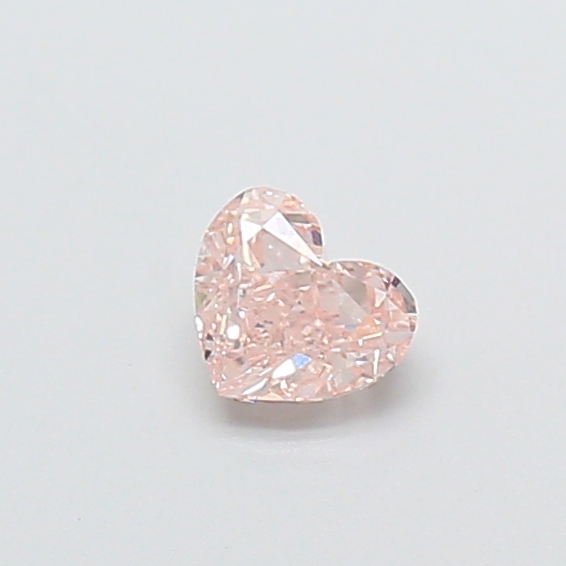 0.32 ct Pink (Light) VS1 Heart Modified lab-grown diamond