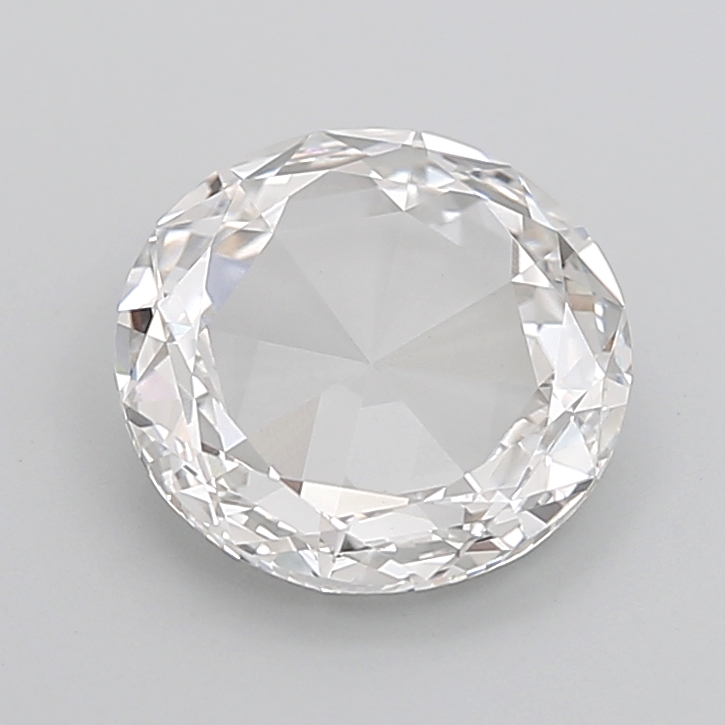 3.12 carat Rose Round lab grown diamond, E VVS2, IGI certified
