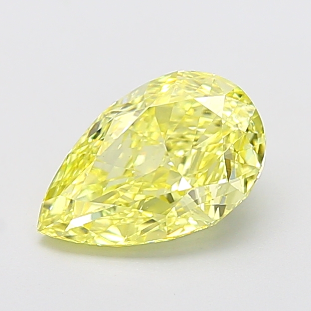 2.09 ct Yellow (Fancy) VS1 Pear Modified lab-grown diamond