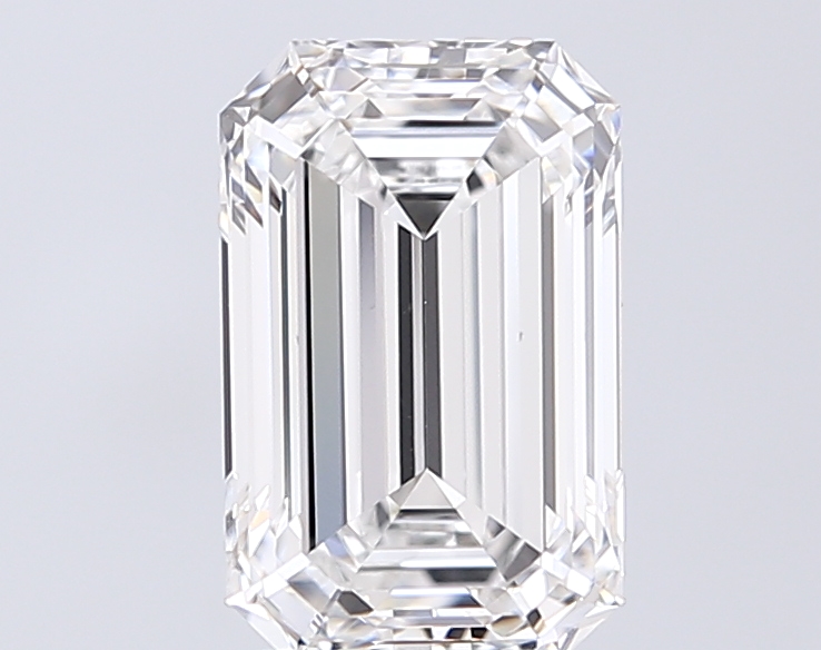 2.59 ct. emerald Lab Grown Diamond front image