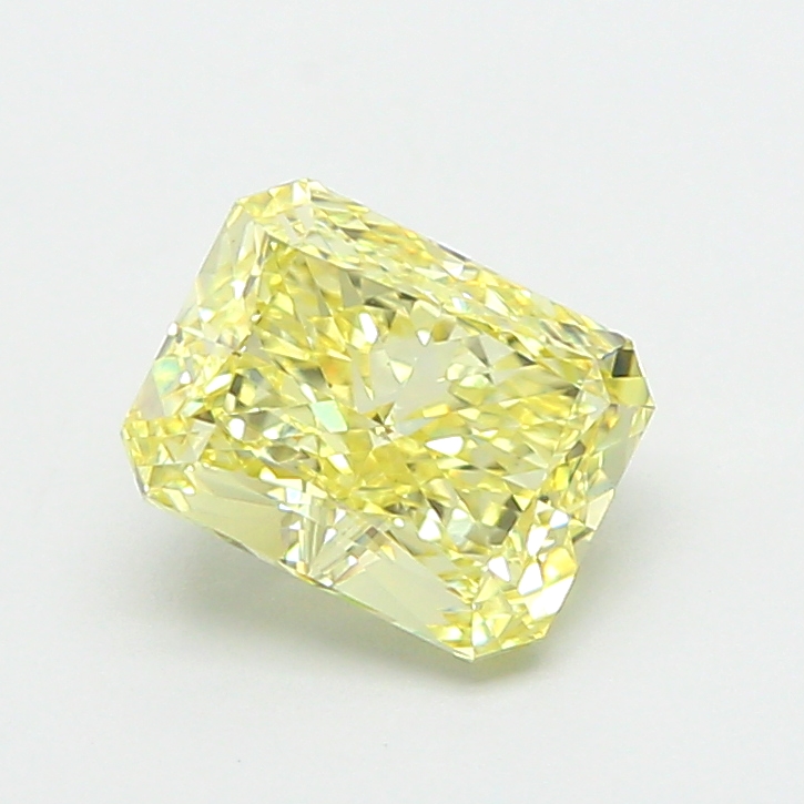 1.51 ct Yellow (Fancy) VVS2 Radiant lab-grown diamond