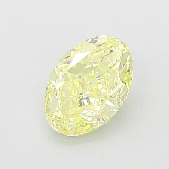 1.00 ct Yellow (Fancy) VVS2 Oval Modified lab-grown diamond