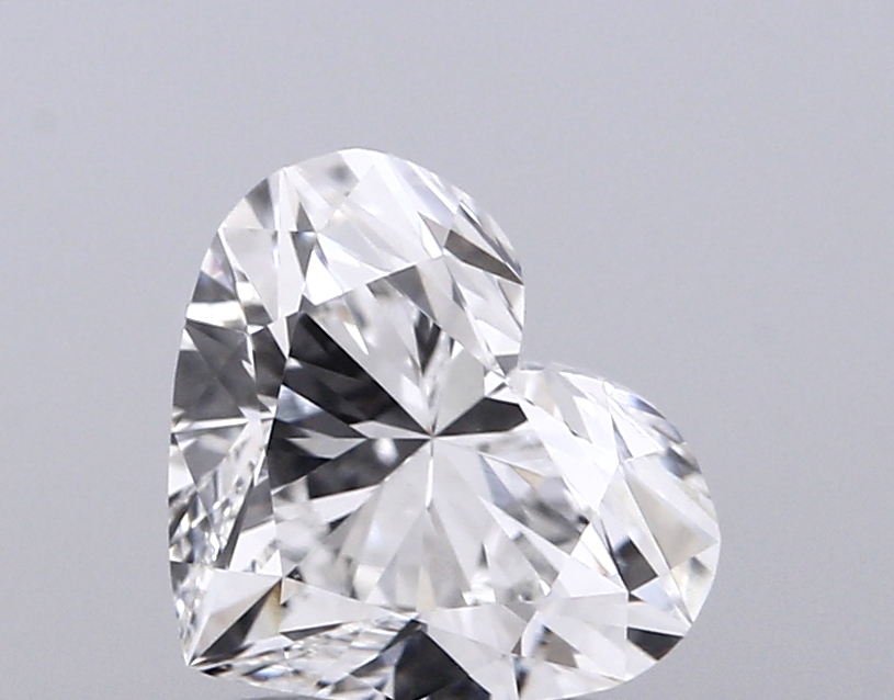2.02 ct F VVS2 Heart Brilliant lab-grown diamond