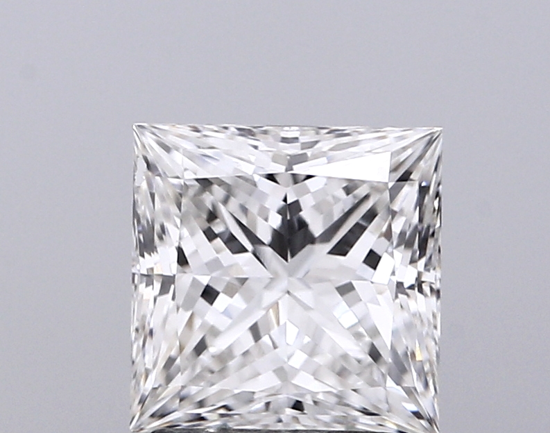 2.09 ct G VVS2 Princess Cut lab-grown diamond