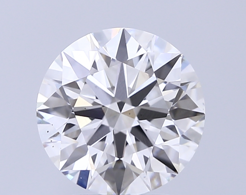 4.03 ct G VS2 Round Brilliant lab-grown diamond
