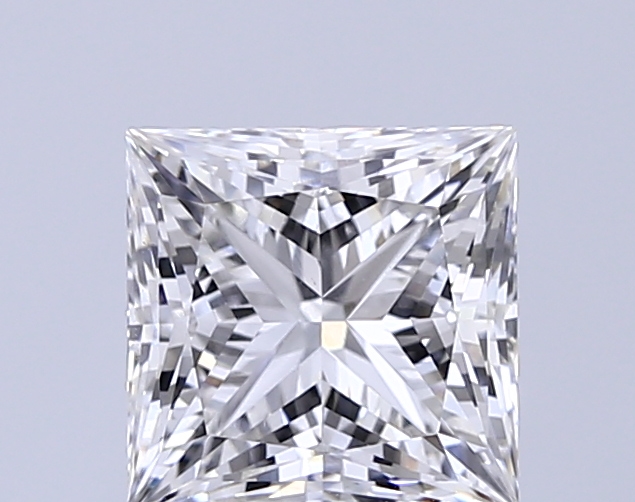 2.09 ct G VVS2 Princess Cut lab-grown diamond