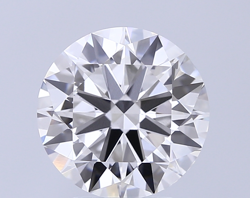 4.06 ct G VVS2 Round Brilliant lab-grown diamond