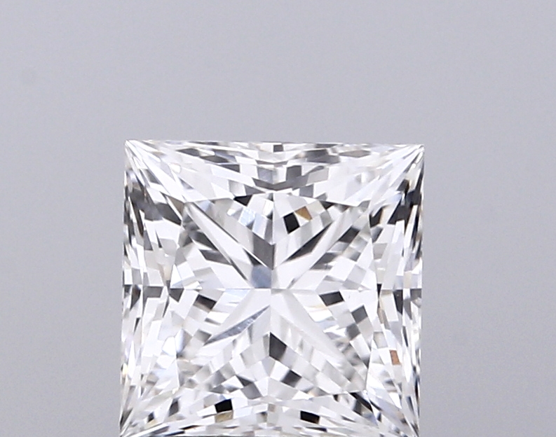 2.10 ct G VS1 Princess Cut lab-grown diamond