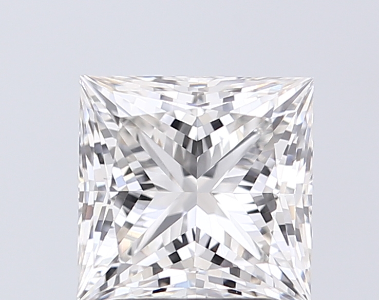 2.06 ct G VVS2 Princess Cut lab-grown diamond