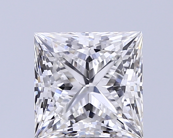2.08 ct G VVS2 Princess Cut lab-grown diamond
