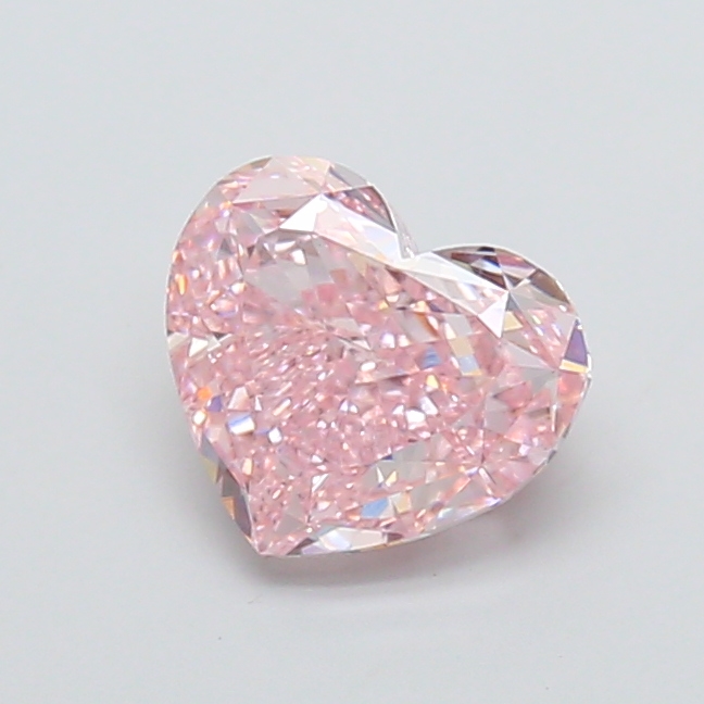 2.03 ct Heart, Fancy Intense Pink VS1 IGI CVD