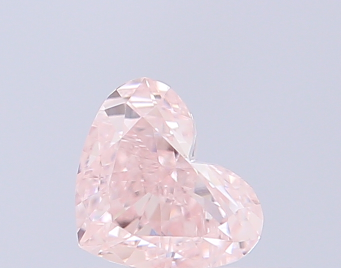 0.32 ct Heart, Fancy Intense Pink VS1 CVD