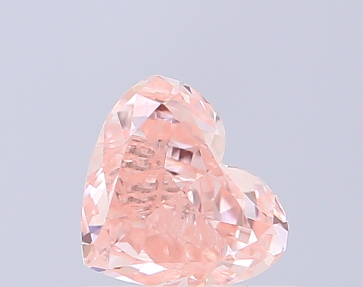 0.40 ct Heart, Fancy Intense Pink VS1 CVD