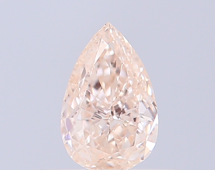 0.33 ct Pear, Fancy Intense Pink VS1 CVD