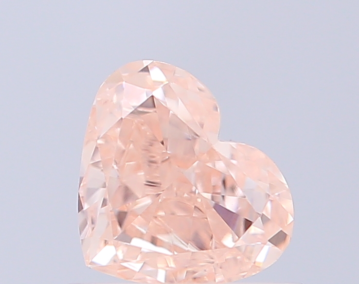 0.52 ct Heart, Fancy Intense Pink VS1 CVD