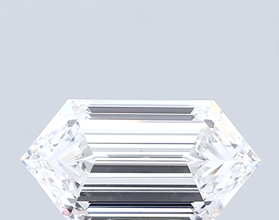 8.81 carat Hexagon lab grown diamond, G VS1, IGI certified