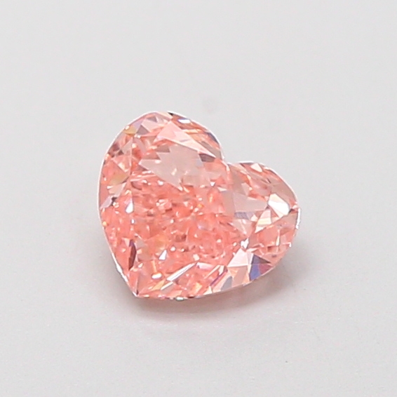 0.47 ct Pink (Intense) VVS2 Heart Modified lab-grown diamond