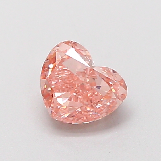 0.65 ct Pink (Fancy) VS1 Heart Modified lab-grown diamond